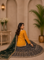 Mustard Yellow Lehenga
