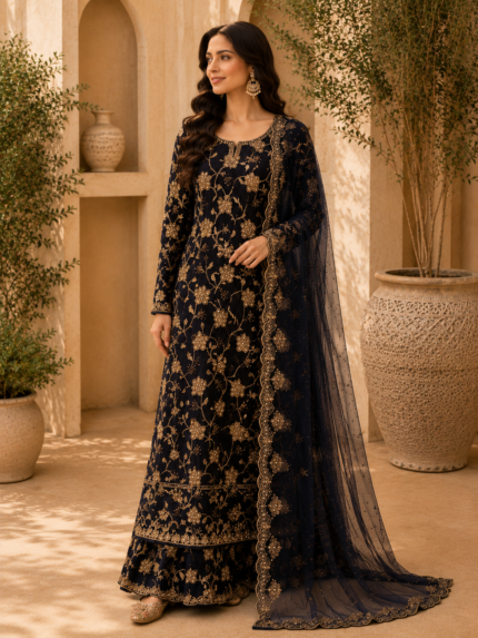 Chiffon Sharara Suit