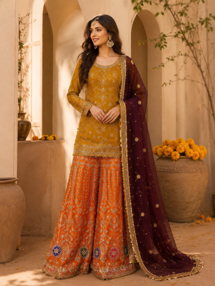 Orange Gharara
