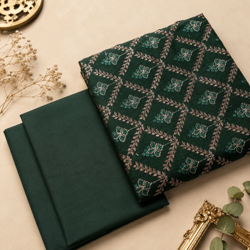 Bareeze Karandi 2-Piece Unstitched Suit